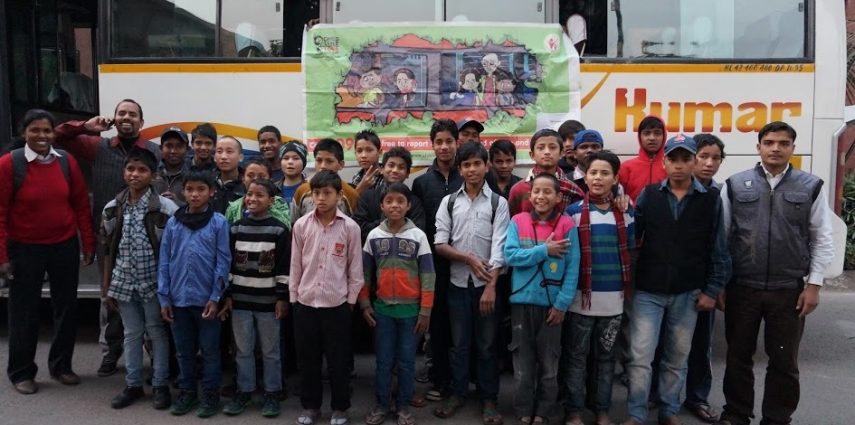 ChoraChori returns Nepali children to Nepal by the bus-load!