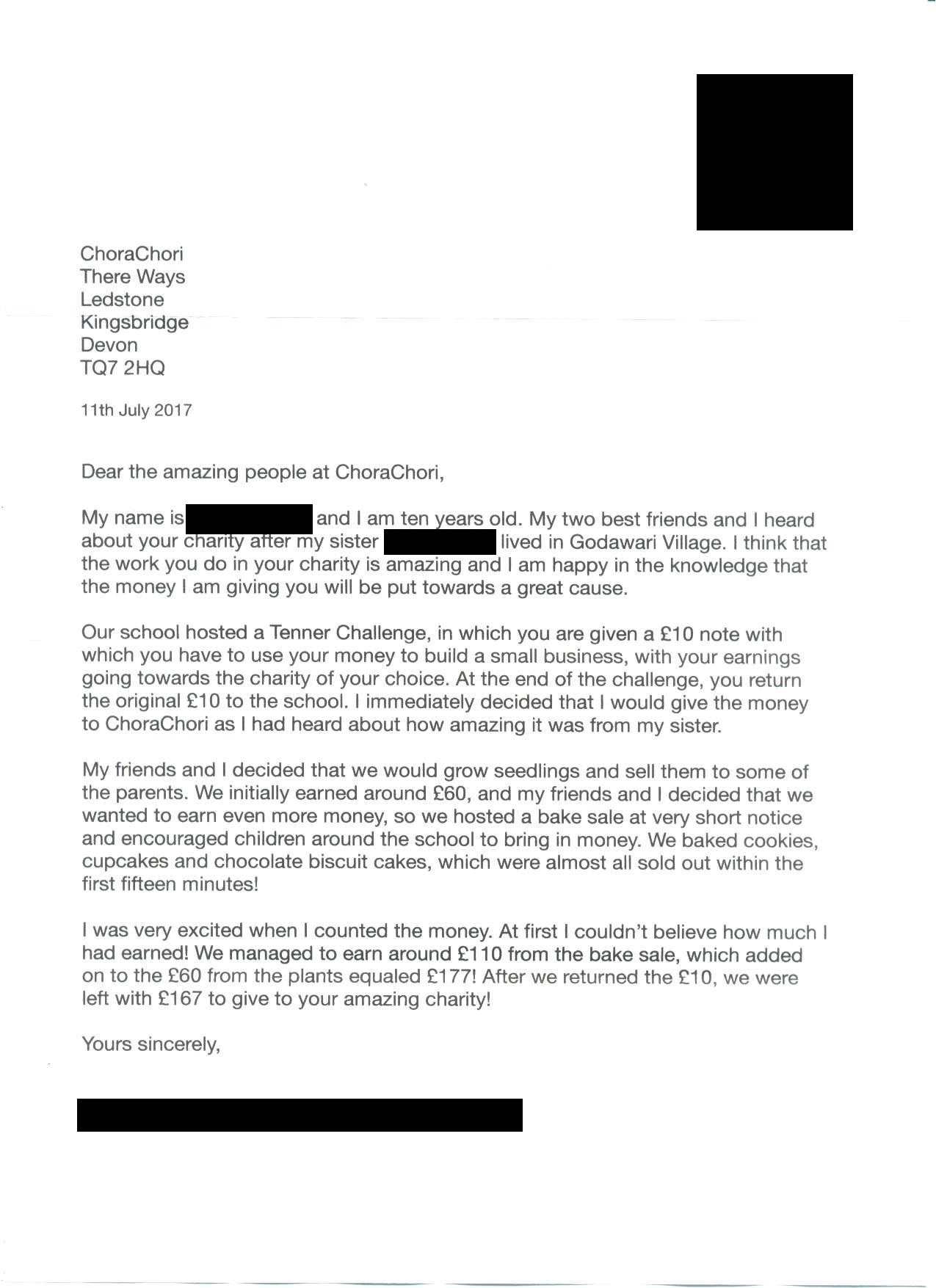 Letter Dulwich 001
